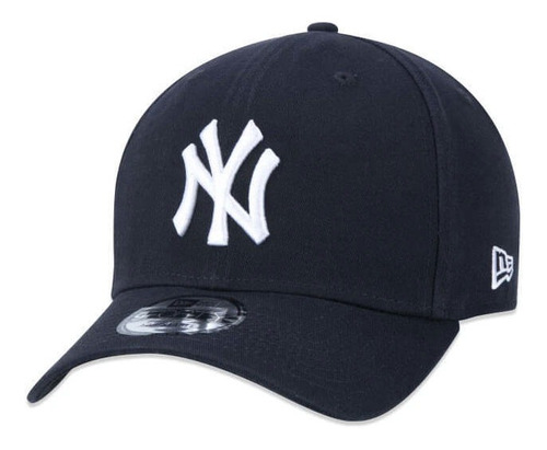 Boné New Era Aba Curva Strapback Mlb Ny Yankees Classic