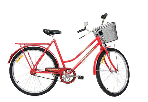 Bicicleta Monark Tropical Aro 26 Freio Varao Vermelha