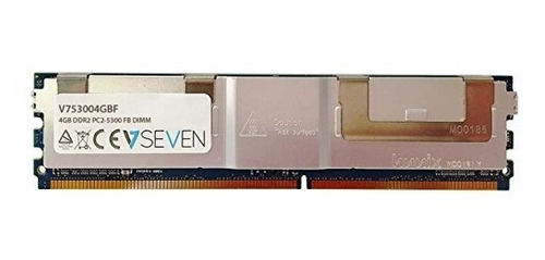 V7 V753004gbf 4gb Ddr2 667mhz Cl5 Ecc Serv Fb Dimm Pc2 5300