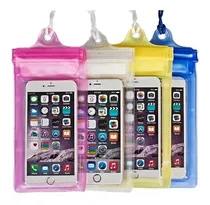 Comprar Protector Impermeable Celular Funda Sumergible Lluvia 