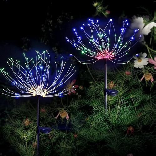 Luces Solares De Jardin Luces De Al Aire Libre Paquete De 2