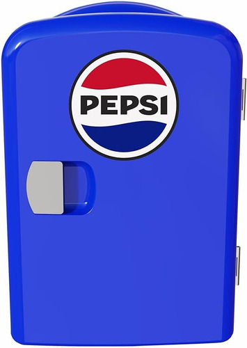 Mini Nevera Curtis, Capacidad De 4 L, 110v, Azul Pepsi-cola
