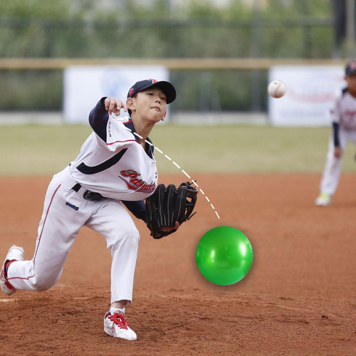 Pelota De Conexión Ofuscada Para Béisbol Práctica De Bateo D