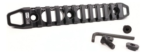 Riel De Guía De Grabado En Metal Keymod M-lok, Base De 20 Mm