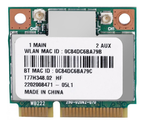 Banda Dupla 2.4g/5ghz Ar5b22 Rede 300mbps Bluetooth 4.0