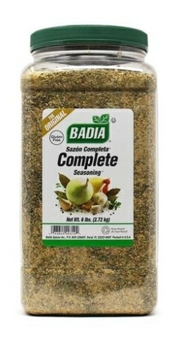 Badia Sazonador Completo 2.7 Kg - g a $55