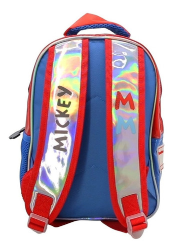 Mochila Mickey Mouse Escolar Con Relieve Orejas Disney