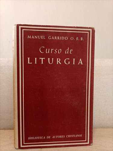 Libro. Curso De Liturgia Romana.