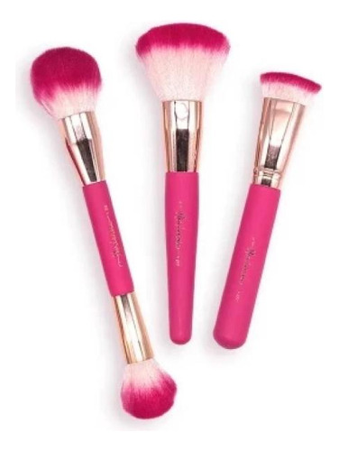 Set De Brochas Glow Skin Hortensia