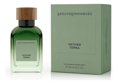 Perfume Hombre Adolfo Dominguez Vetiver Terra Edp 120 Ml