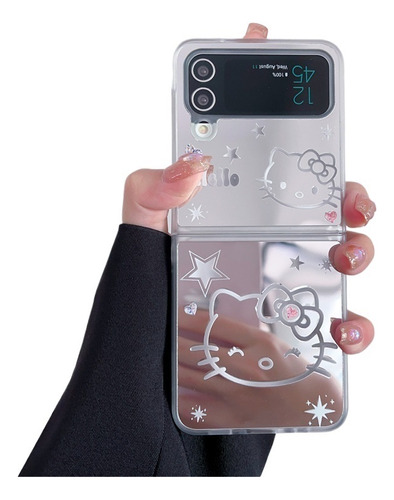 Encontrado Para Samsung Galaxy Zflip 5,4,3 Lindo Hello Kitty