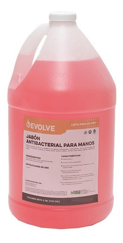 Jabón Para Manos Antibacterial Galón Lpu 2 Pack