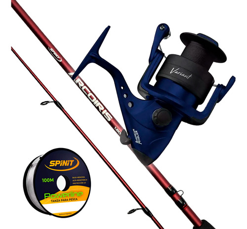 Combo Pesca 1 Reel American Angler Variant 30 + Caña Spinit