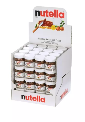 FERRERO NUTELLA BOTE PEQUEÑO CRISTAL 25g