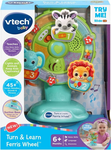 Vtech Gira Y Aprende La Noria Para Niños De 6 Meses A 3 Años