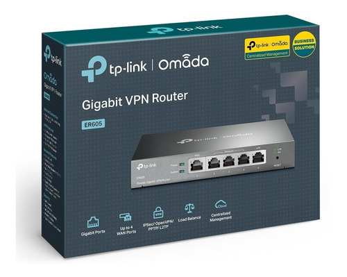 Router Vpn Omada Er605 Tl-r605 V1 Tp-link Gigabit Multi-wan