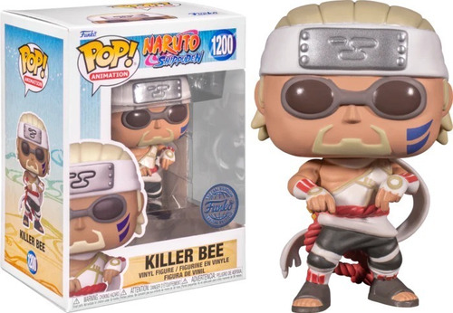 ¡Funko Pop! ¡Exclusivo de Naruto Shippuden Killer Bee #1200