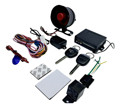 Kit Sistema Alarma Auto Antirobo Seguridad 12v Nakason