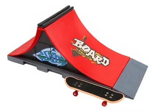 Skate de dedo tech deck skate com acessorios black label 20036849 long jump