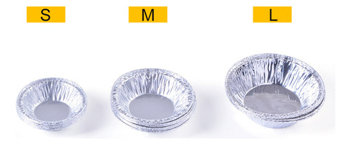 Moldes Para Tartaletas De Huevo: 250 Pequeños Moldes Redondo