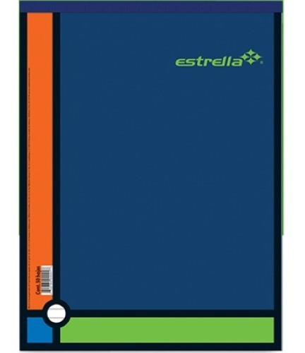 Block Estrella Carta Rayado 80 Hojas - Estrella 5 /v