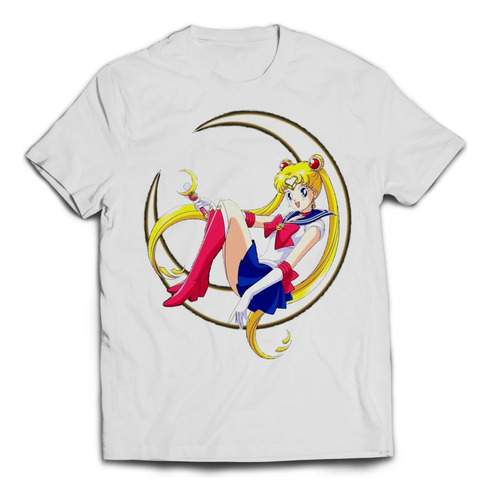 Polera Estampada Sailor Moon - Blanca 2 - 