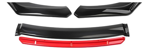 Lip Spoiler Del 4 Piezas Rojo 25 25