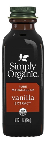 Simply Organic Madagascar Extracto Puro De Vainilla 59ml