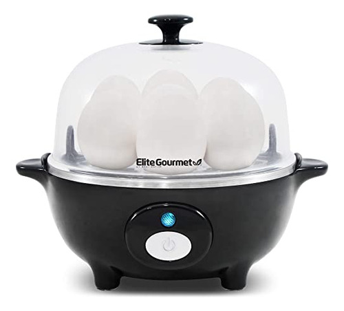 Elite Gourmet Egc-007b # - Olla Rápida Para Huevos, 7 Fácil