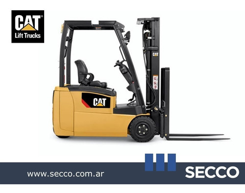 Imagen 3 de 14 de : Autoelevador Cat Eléctrico Triciclo Origen Est.unid Desde
