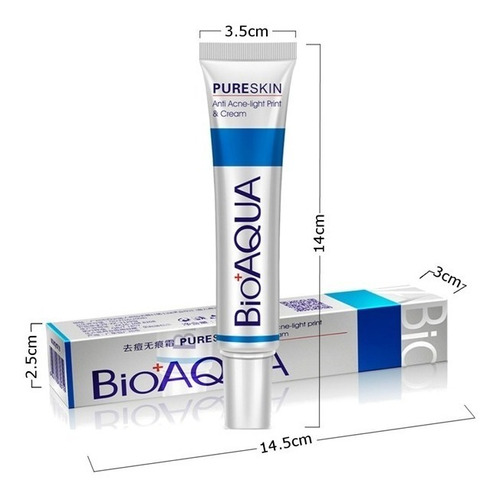 Creme Secativo Acne, Cicatriz E Oleosidade Bioaqua 30g