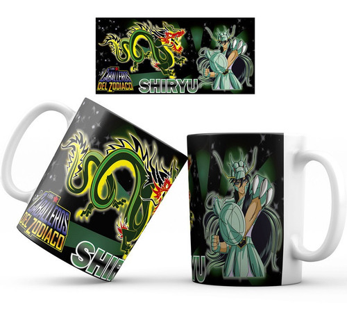 Mug Pocillo Los Caballeros Del Zodiaco Taza Ref005