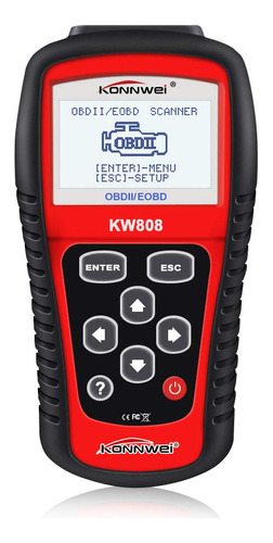 Konnwei Kw808 Auto Obdii Lector De Cdigo Obdii De 2.8 Pulgad