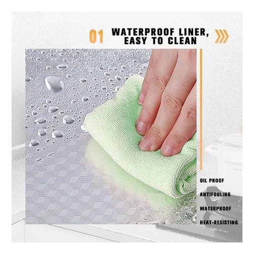 2024 Adhesivo De Papel De Cocina Impermeable De Papel De .