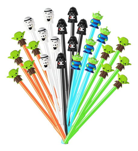 25pcs Galaxy Wars Party Favors Gel Pen - Galaxy Wars Regalos