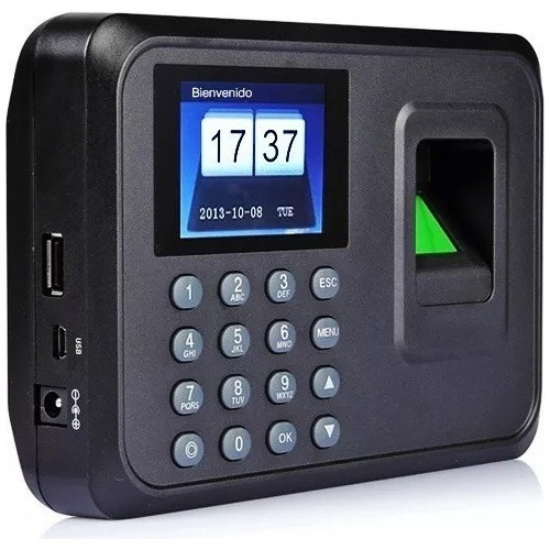 Reloj De Control Personal Con Reconocimiento Biométrico