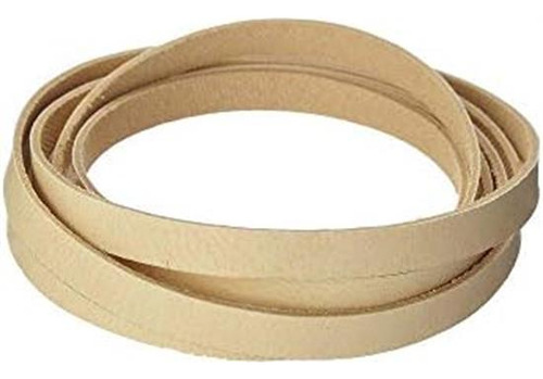 Cuero Auténtico, Encaje De Piel De Ciervo, Bobina 1/8 X 50 Ø