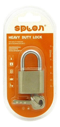 Candado 30mm Splon Top Quality - 4 Llaves