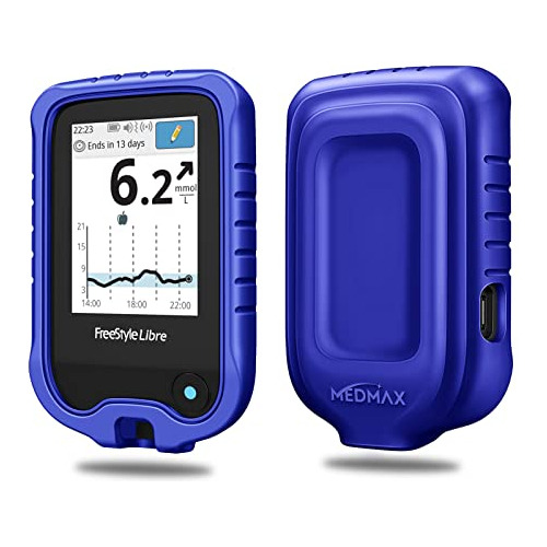 Funda Medidor Lector Glucosa Freestyle Libre - Azul Marino