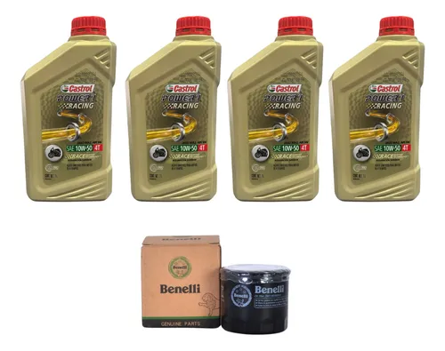 Kit Service Trk502 Filtro Original + Castrol Sintet 10w50 4l