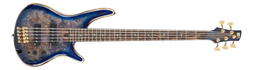 Ibanez Sr2605 Premium Bajo 5 Cuerdas Cerulean Blue Burst