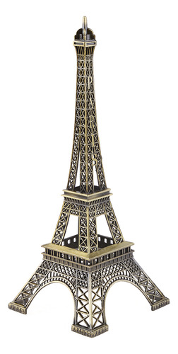 Estatuilla De París Para La Torre Eiffel En Tono Bronce, Vin
