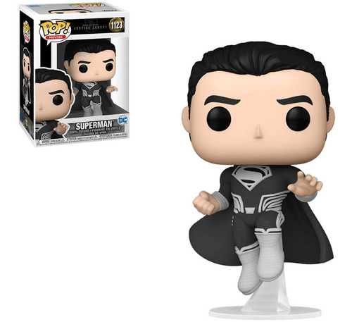 Funko Pop! Movies Superman Black Suit Justice League #1123 