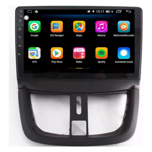 Pantalla Multimedia Peugeot 207 Android Auto Carplay 2/32gb