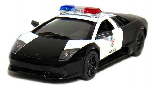 5 Lamborghini Murcielago Lp640-4 Police1:36 Scale