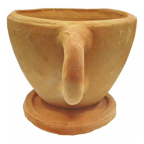 Maceta Taza De Barro 20 Cms De Diámetro Superior