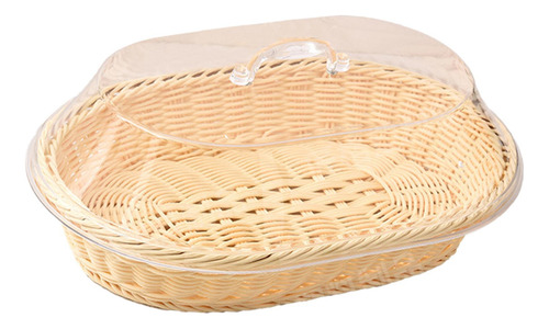 Cesta Para Servir Frutas, Frutero De Cocina Con Tapa, L