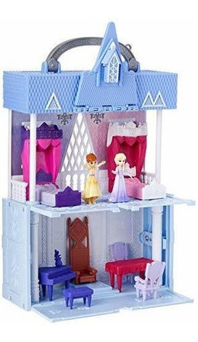 Casa Muñecas Disney Frozen 2 Portatil De Castillo