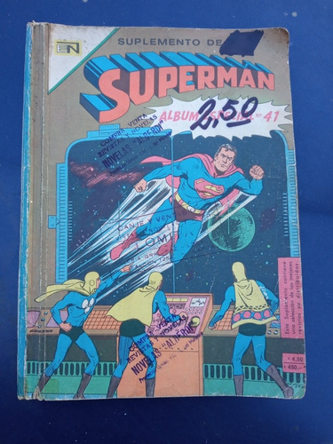 Superman Historieta Album Especial N.41 - Ed.novaro 1972 