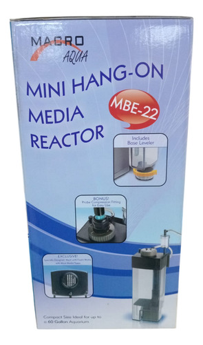Mini Reator De Nitrato Hang-on 20l/h Mbe-22 Macro Aqua 127v